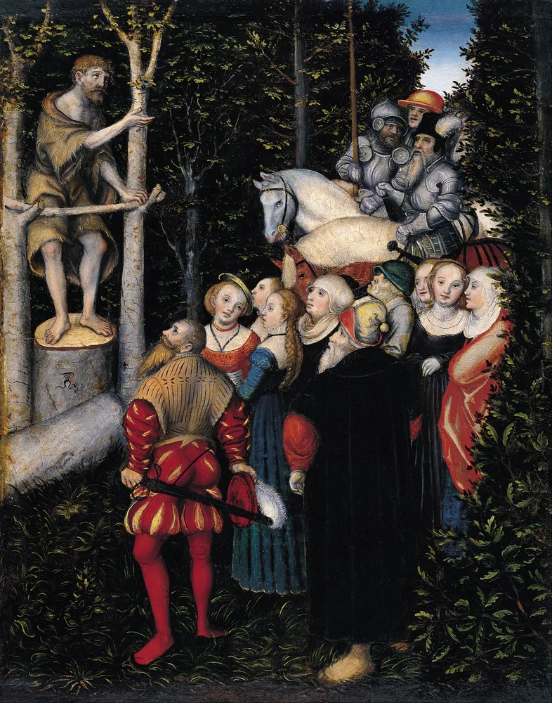 La predicación de la san Juan Bautista