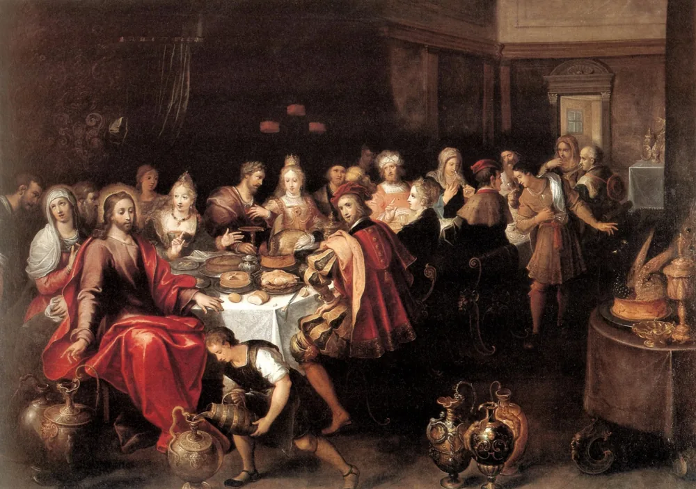 Las bodas de Caná (Frans Francken II) c.1600-1610