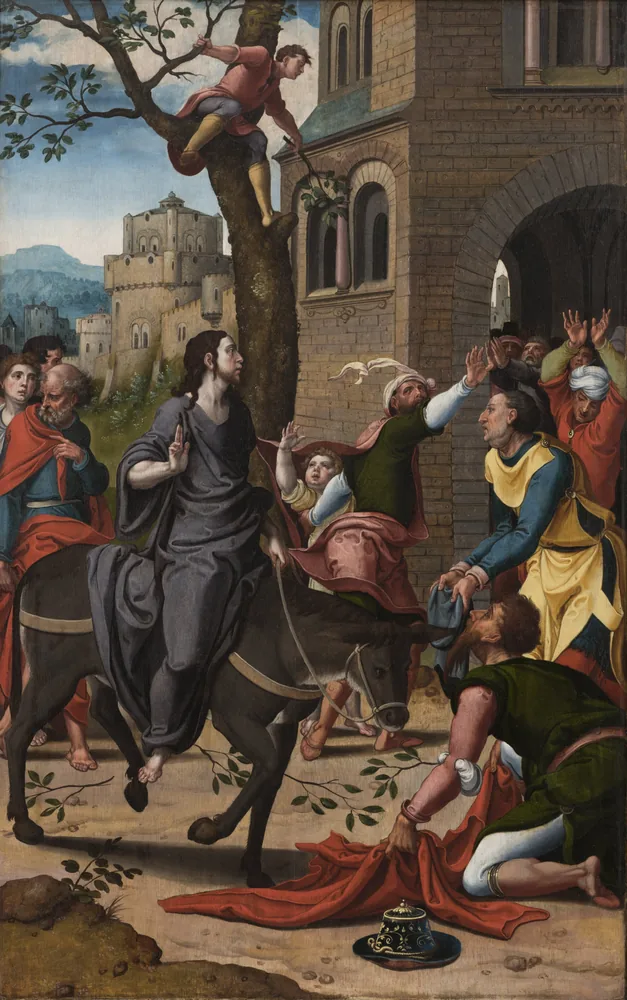 Dutch: Intocht in Jeruzalem Entry of Christ into Jerusalem