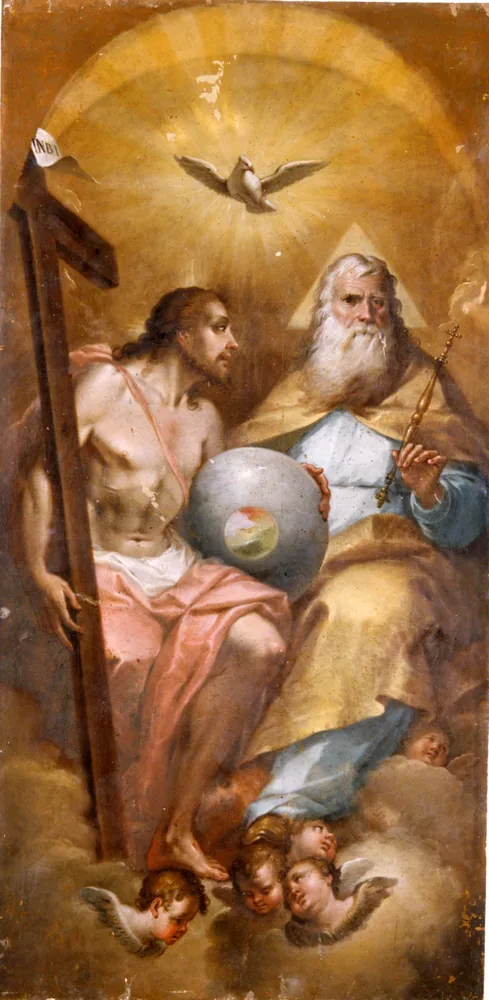 Greek: Η Αγία Τριάδα The Holy Trinity (Kantounis)