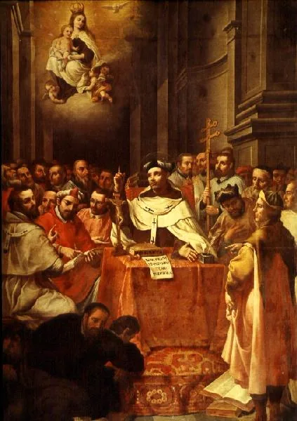 San Cirilo de Alejandría en el Concilio de Éfeso