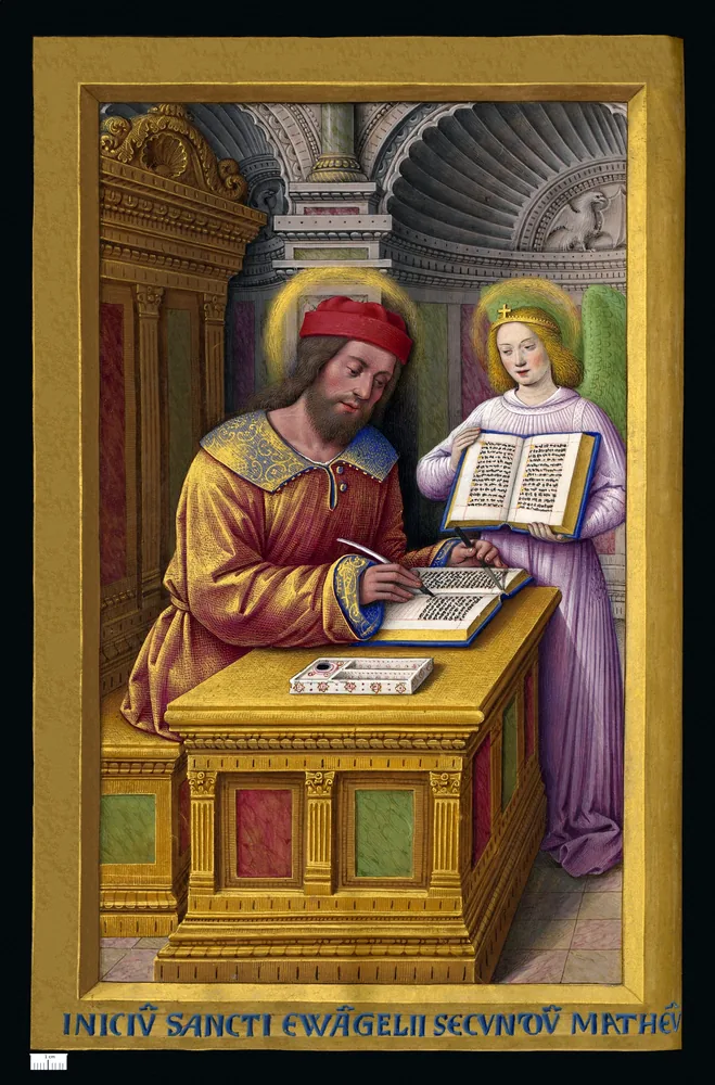 Grandes Heures Anne de Bretagne Saint Matthieu