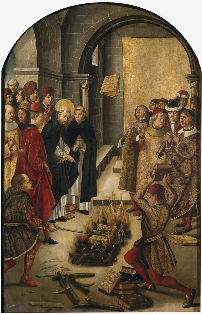 La prueba del fuego o Santo Domingo y los albigenses