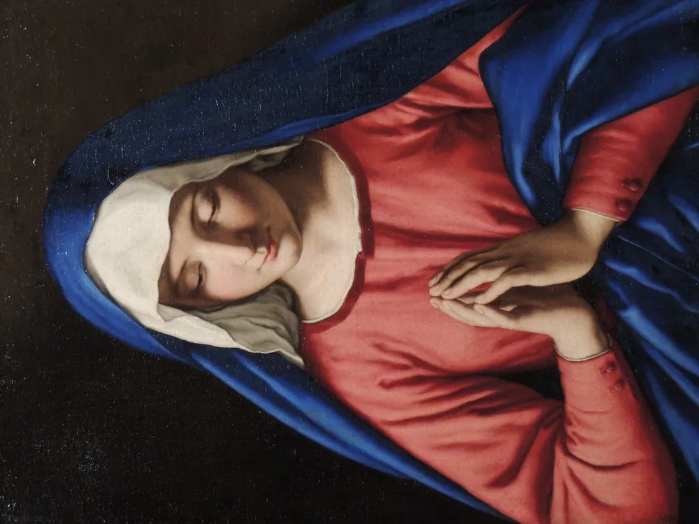 French: Vierge en oraison The Virgin in Prayer