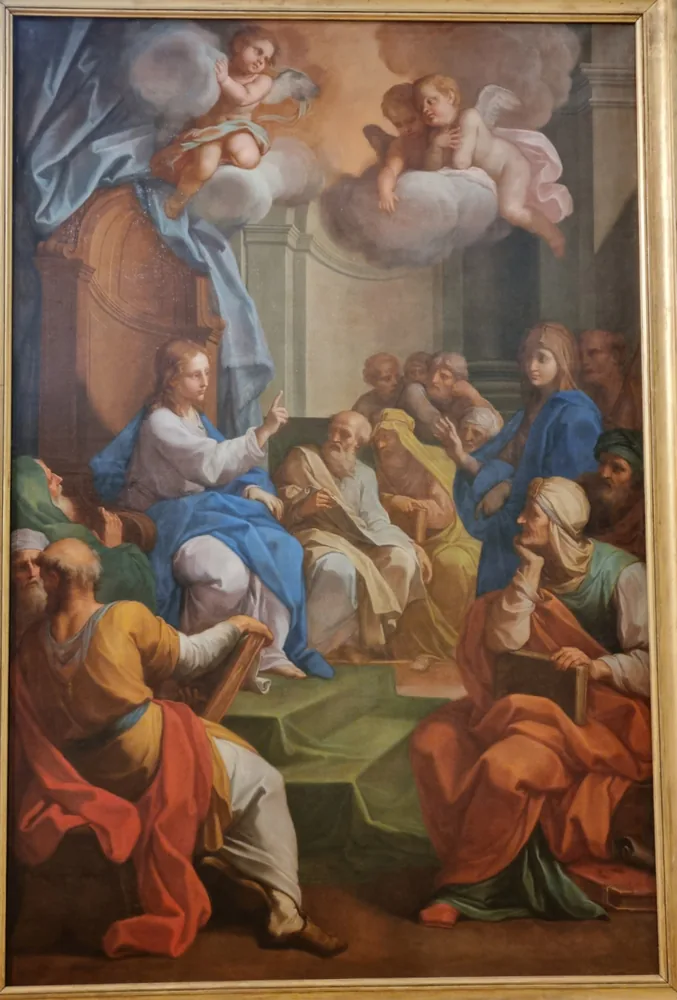 Le Christ parmi les docteurs - Placido Constanzi - MBAB 2012.0.1211