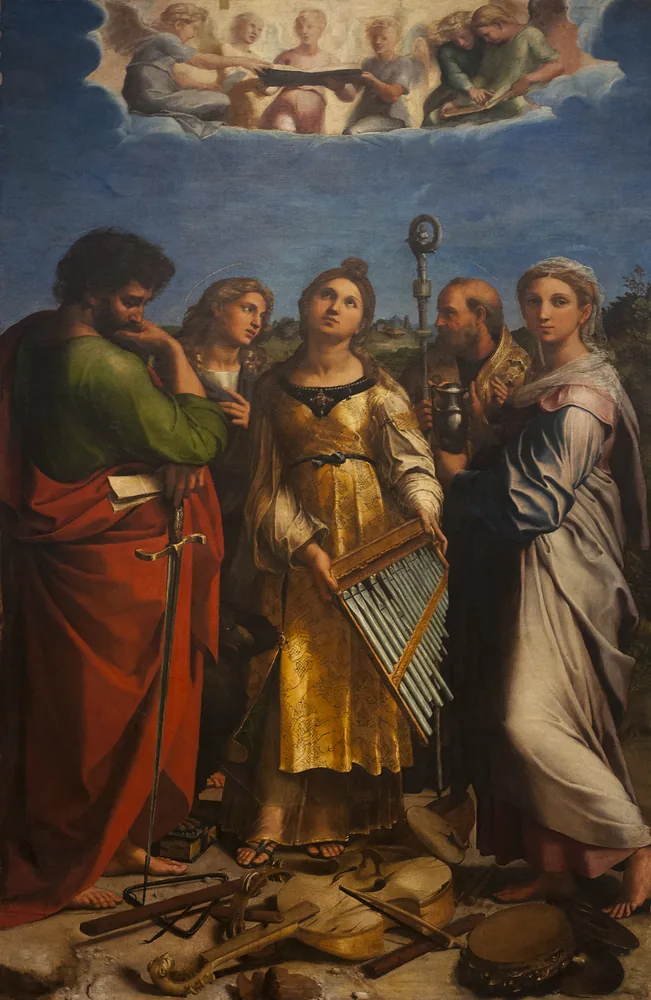 El éxtasis de Santa Cecilia