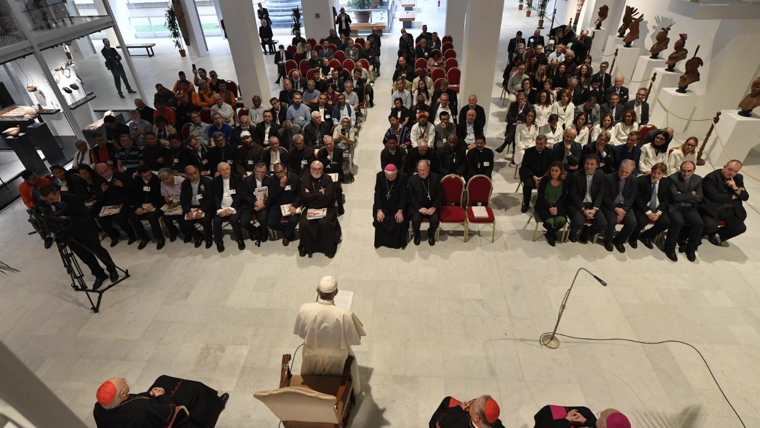 Inauguración del nuevo Museo Etnológico Vaticano (18 de octubre de 2019)