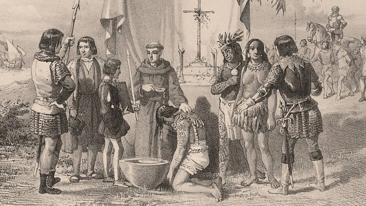 Bautismo de un indio por un franciscano.jpg
