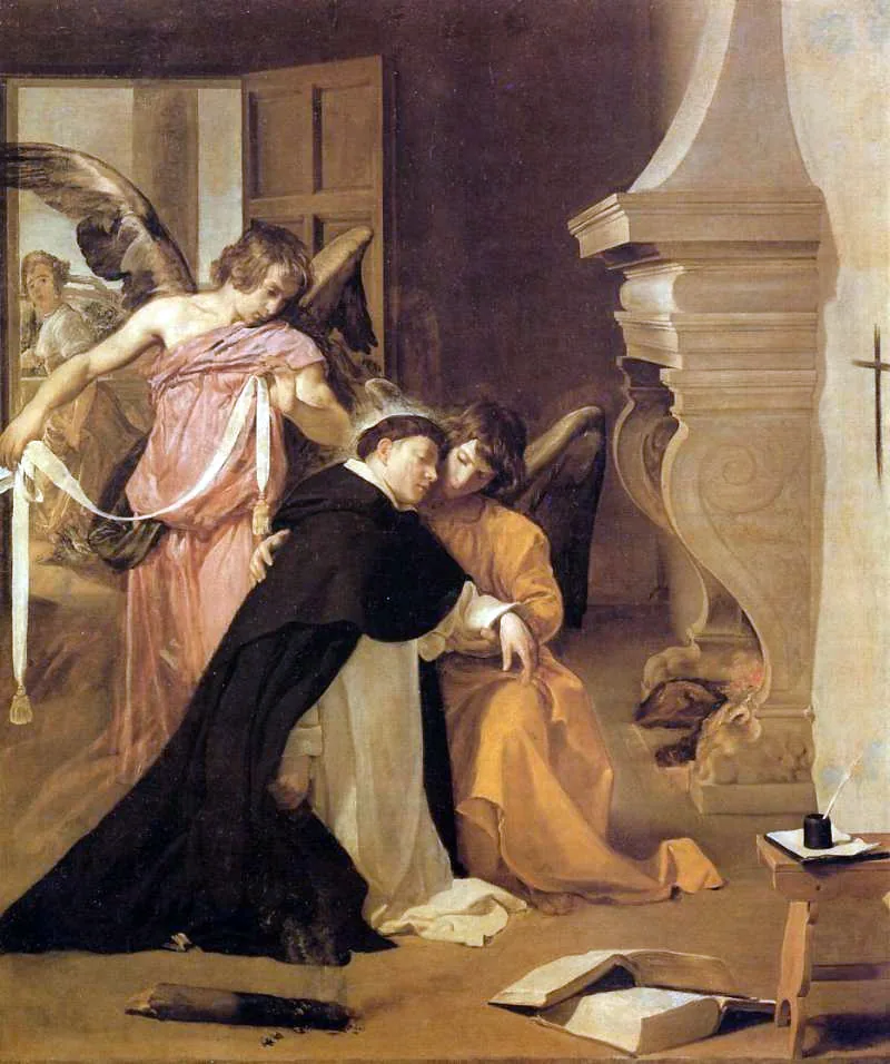 Tentación de Santo Tomás de Aquino